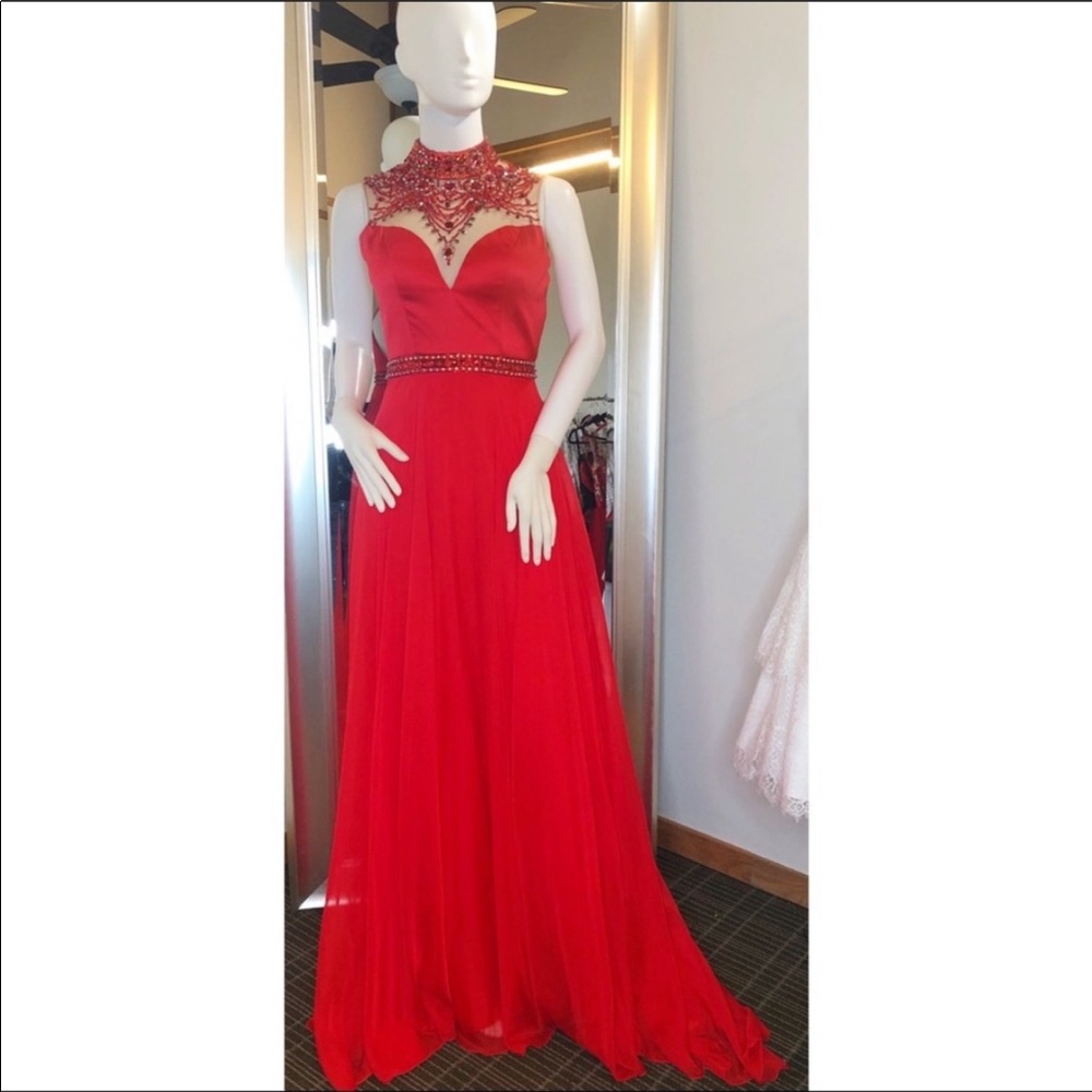 Sequin gown Sherri Hill